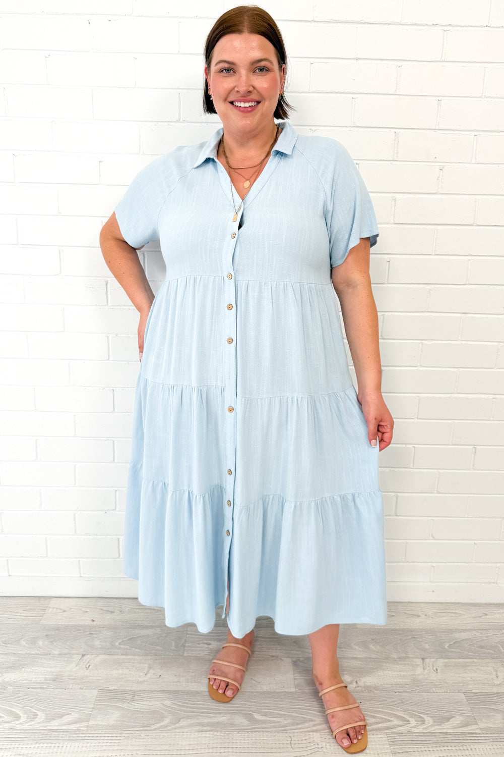 Alyssa Midi Dress - Summer Brights