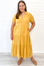 Alyssa Midi Dress - Summer Brights