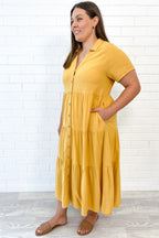 Alyssa Midi Dress - Summer Brights