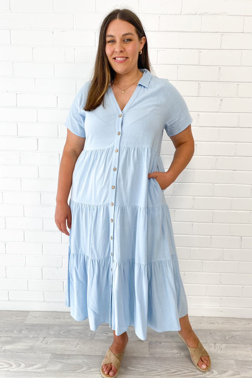 Alyssa Midi Dress - Summer Brights