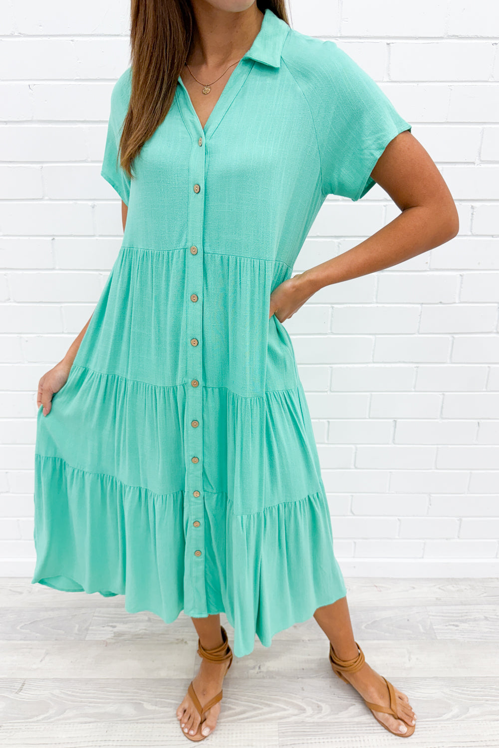 Alyssa Midi Dress - Summer Brights