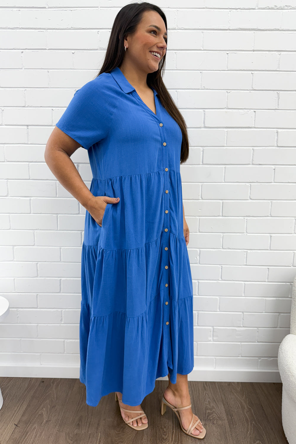 Alyssa Midi Dress - Summer Brights