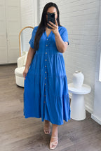 Alyssa Midi Dress - Summer Brights