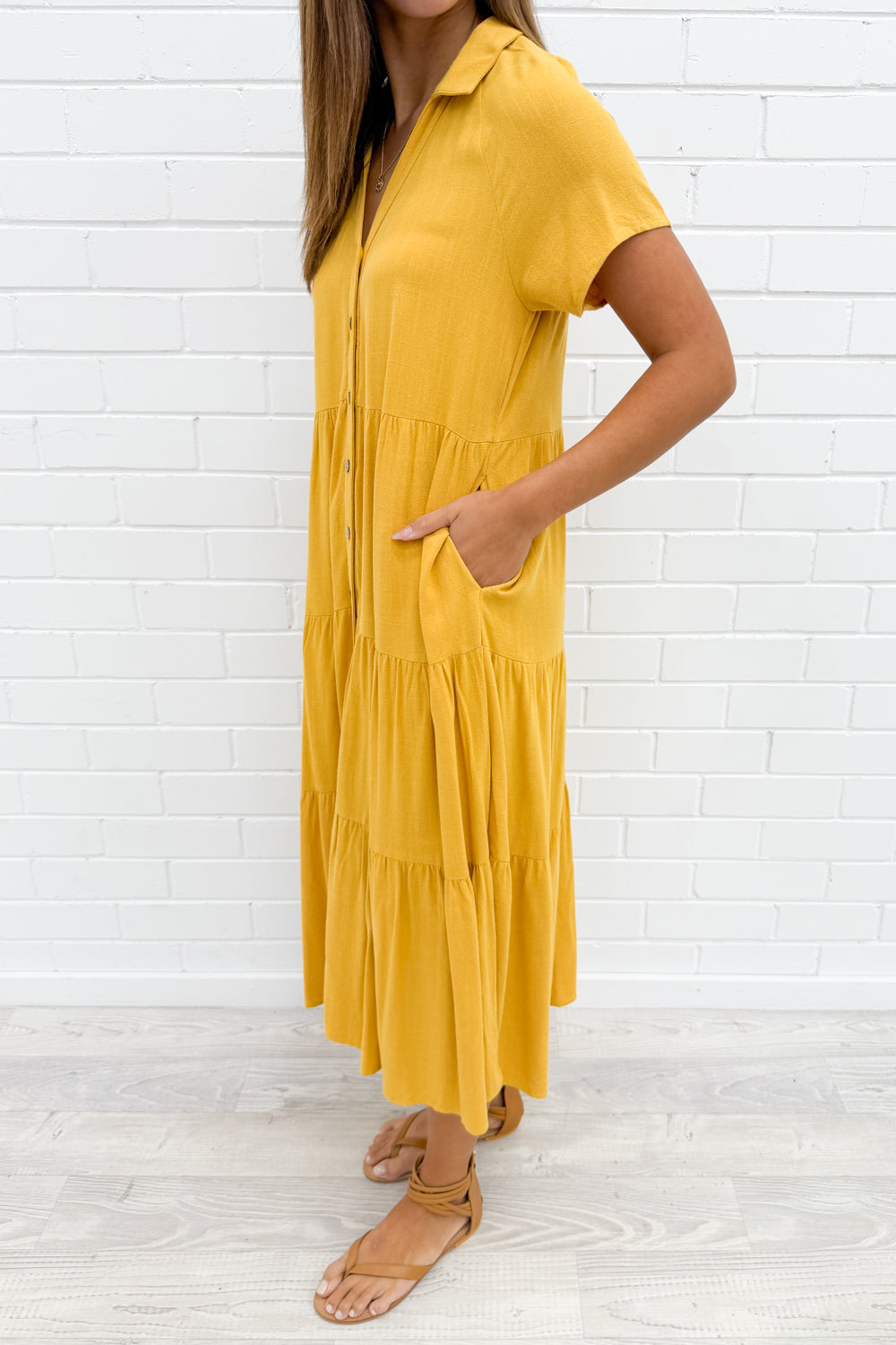 Alyssa Midi Dress - Summer Brights