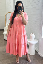 Alyssa Midi Dress - Summer Brights