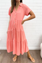 Alyssa Midi Dress - Summer Brights