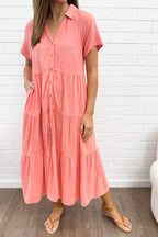Alyssa Midi Dress - Summer Brights
