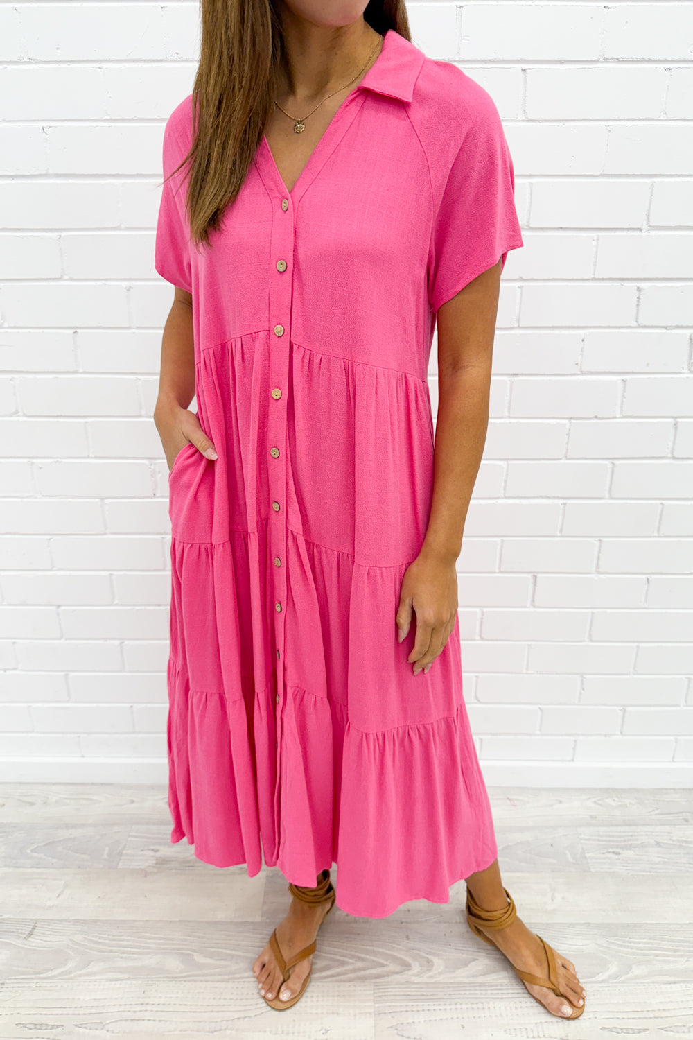 Alyssa Midi Dress - Summer Brights