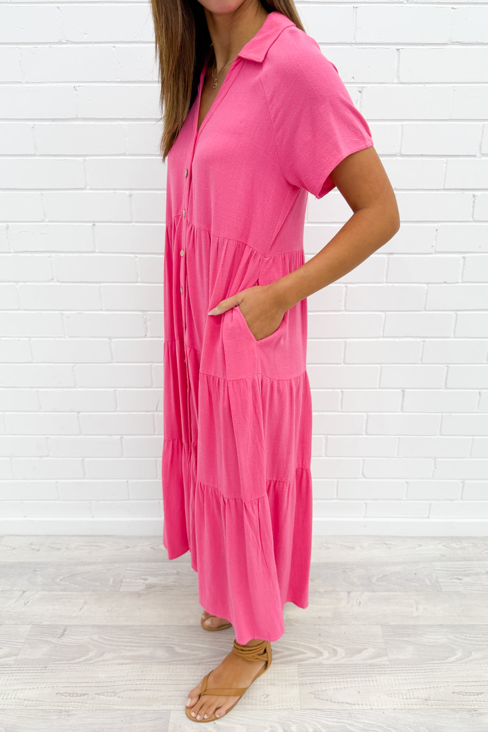 Alyssa Midi Dress - Summer Brights