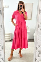 Alyssa Midi Dress - Summer Brights