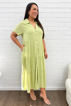 Alyssa Midi Dress - Summer Brights