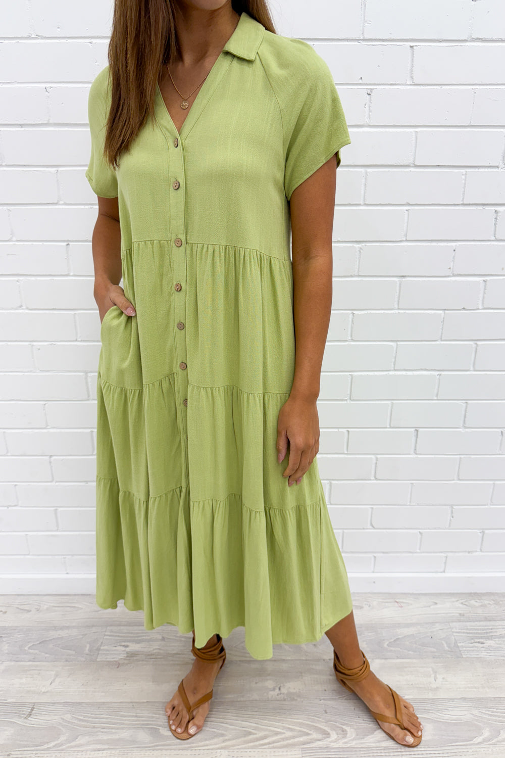 Alyssa Midi Dress - Summer Brights