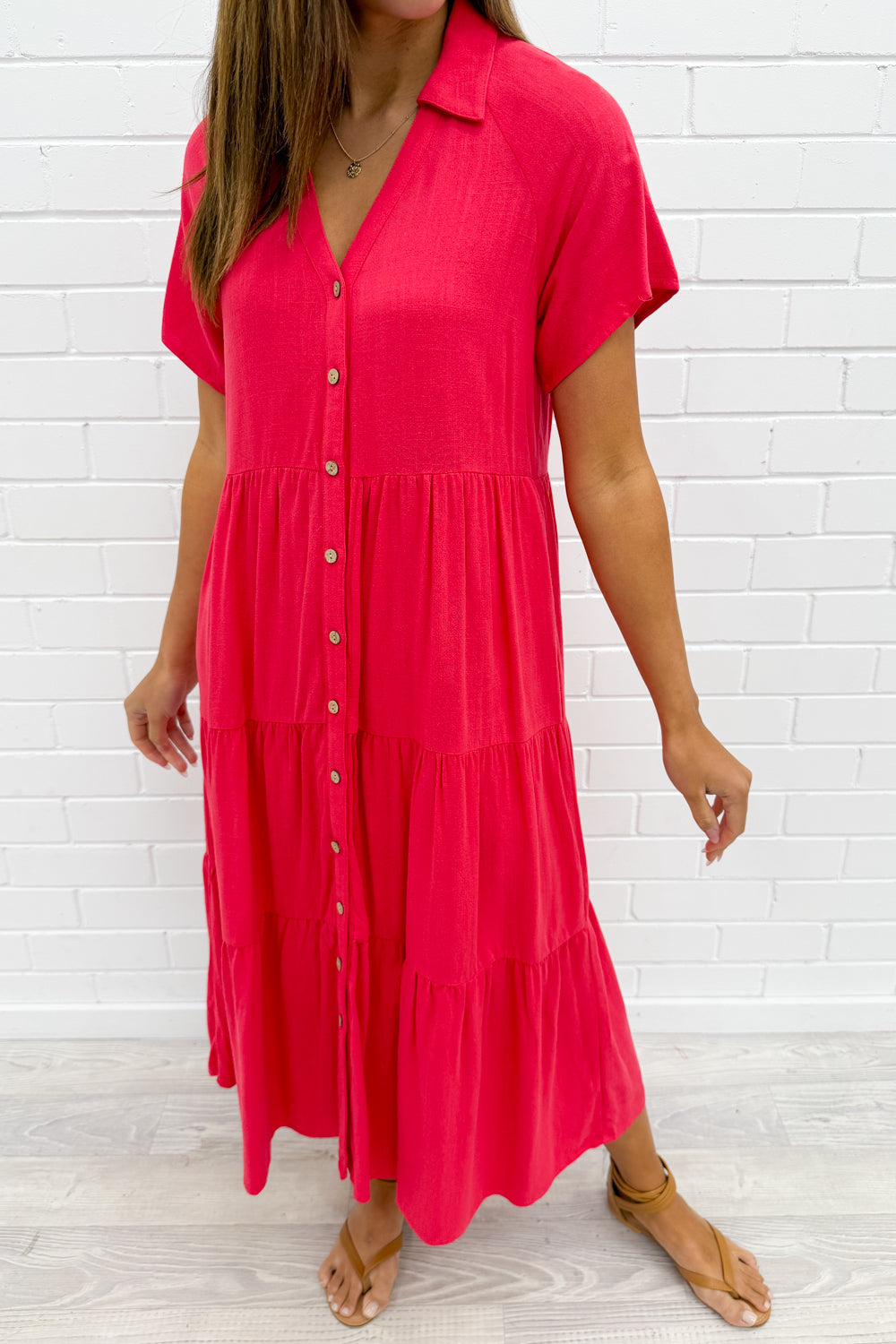 Alyssa Midi Dress - Summer Brights