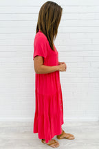 Alyssa Midi Dress - Summer Brights