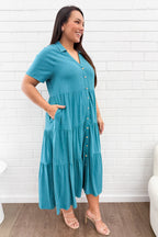 Alyssa Midi Dress - Summer Brights