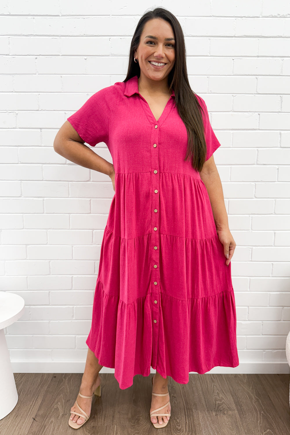 Alyssa Midi Dress - Summer Brights