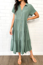 Alyssa Midi Dress - Summer Brights