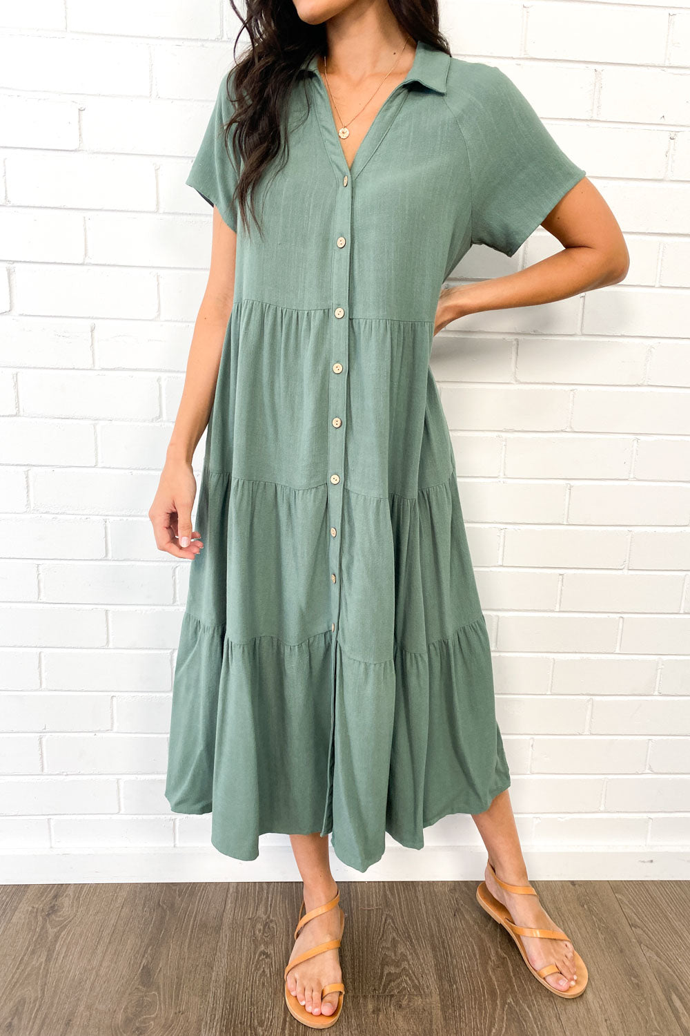 Alyssa Midi Dress - Summer Brights