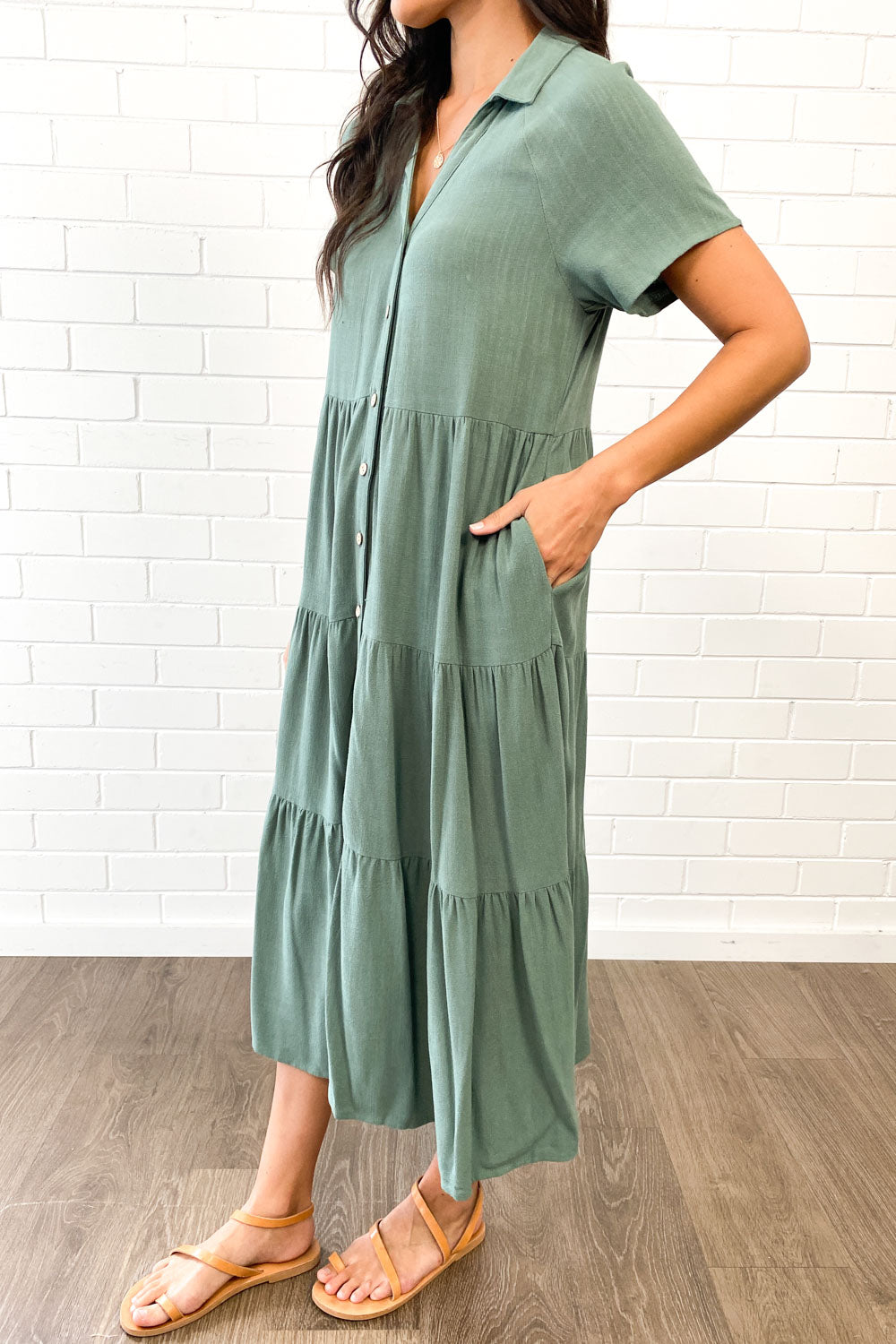 Alyssa Midi Dress - Summer Brights