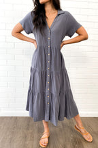 Alyssa Midi Dress - Summer Brights