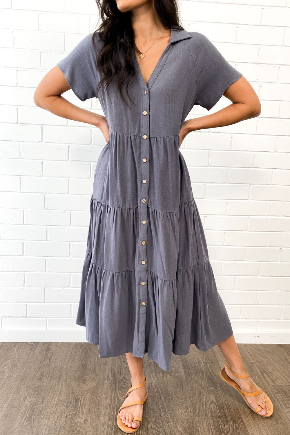 Alyssa Midi Dress - Summer Brights