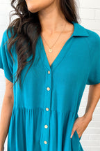 Alyssa Midi Dress - Summer Brights