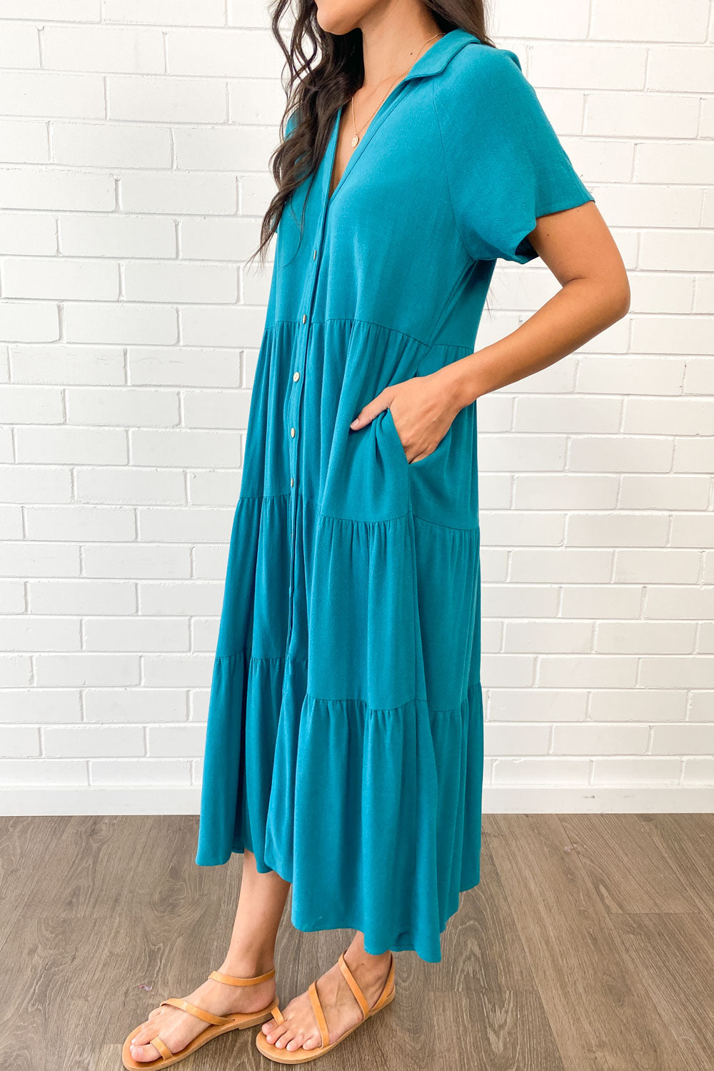 Alyssa Midi Dress - Summer Brights