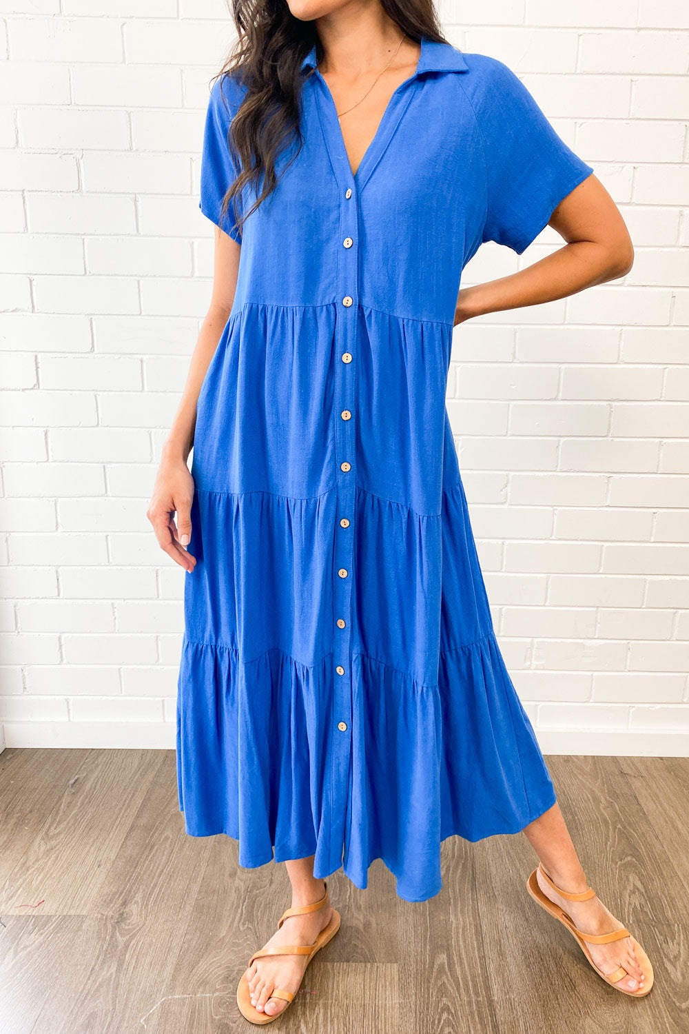 Alyssa Midi Dress - Summer Brights