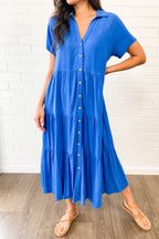 Alyssa Midi Dress - Summer Brights