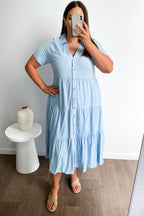 Alyssa Midi Dress - Summer Brights