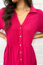 Alyssa Midi Dress - Summer Brights