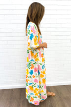 Finn Dress - Orange Multi