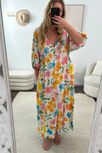 Finn Dress - Orange Multi