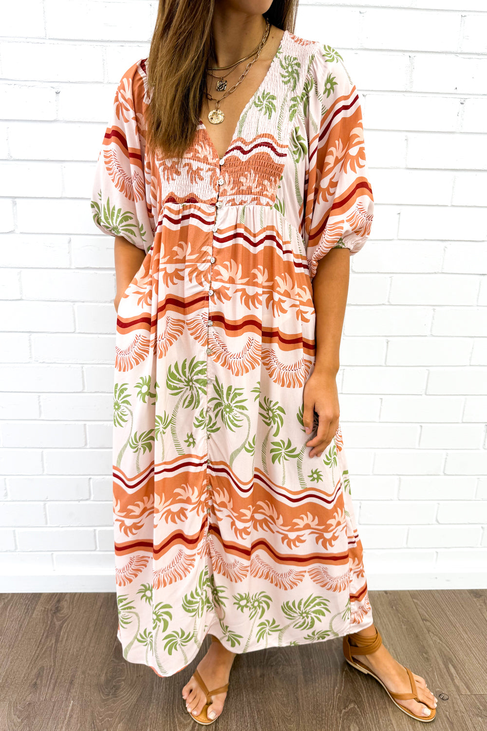 Finn Dress - Pink Clay