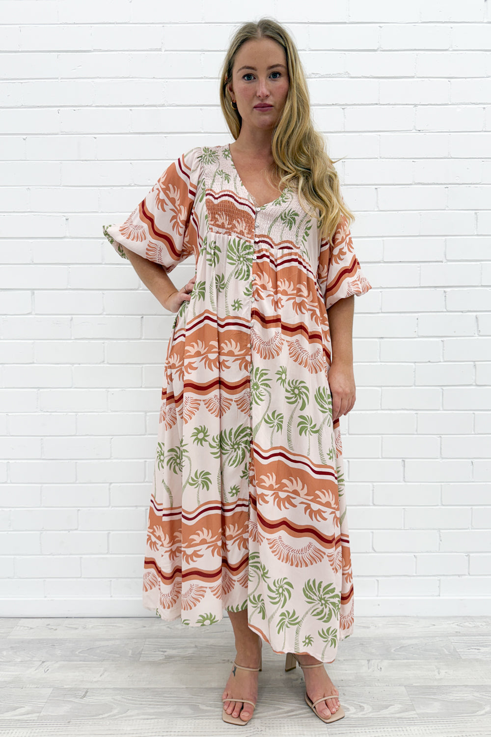 Finn Dress - Pink Clay