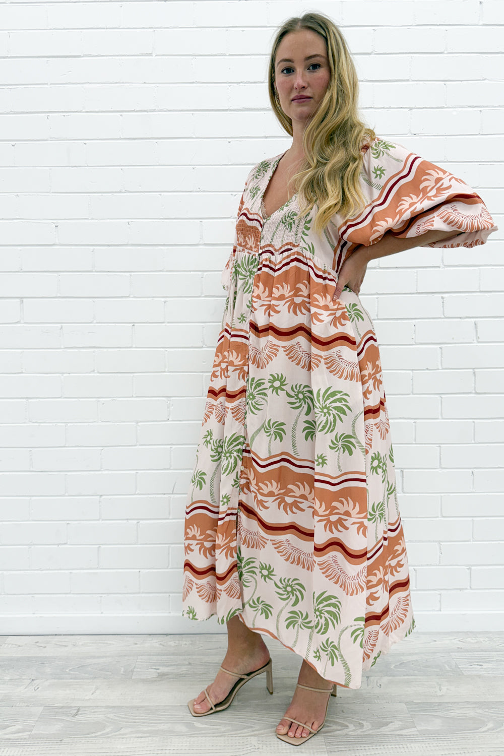 Finn Dress - Pink Clay