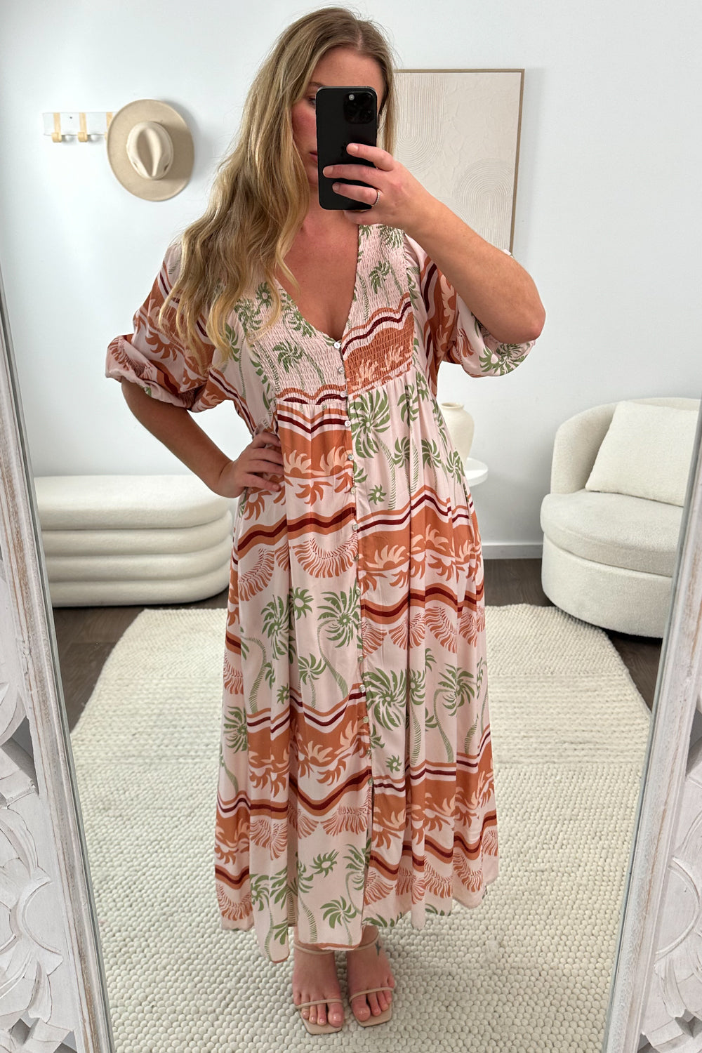 Finn Dress - Pink Clay