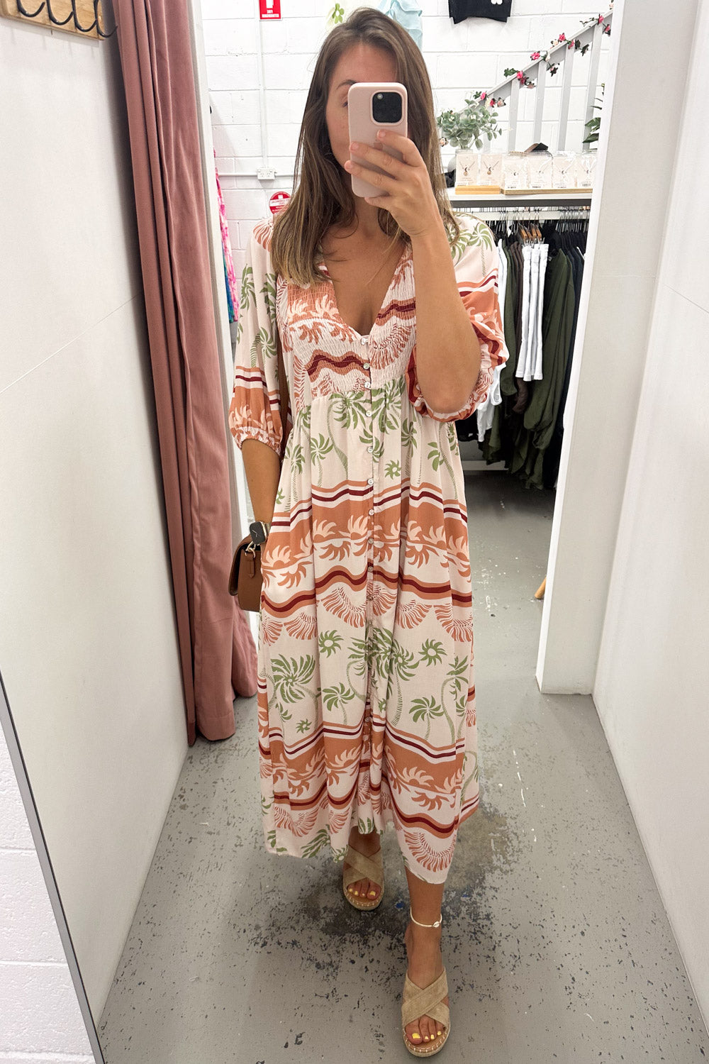 Finn Dress - Pink Clay