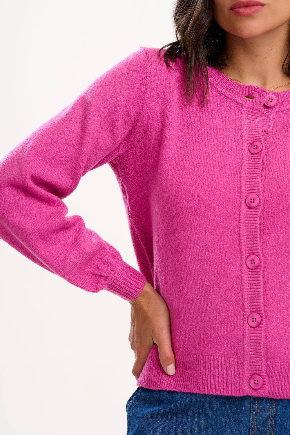 Glinda Cardigan - Pink