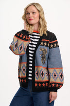 Yvette Cardigan - Multi, Climbing Tigers