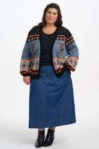 Yvette Cardigan - Multi, Climbing Tigers