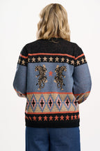 Yvette Cardigan - Multi, Climbing Tigers