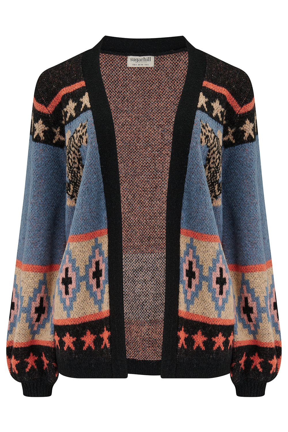 Yvette Cardigan - Multi, Climbing Tigers