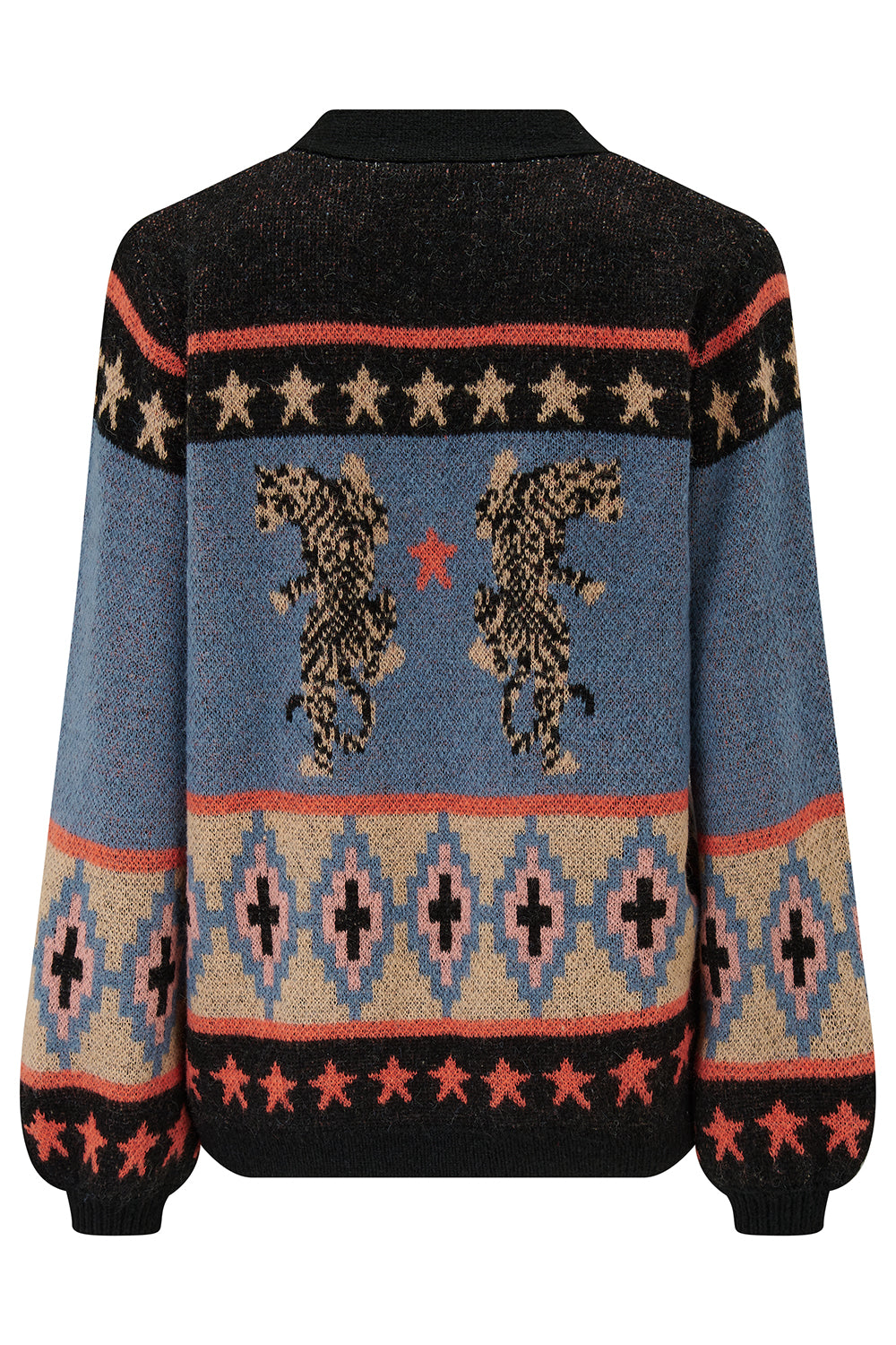 Yvette Cardigan - Multi, Climbing Tigers