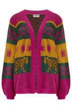 Yvette Cardigan - Multi, Sun Leopards